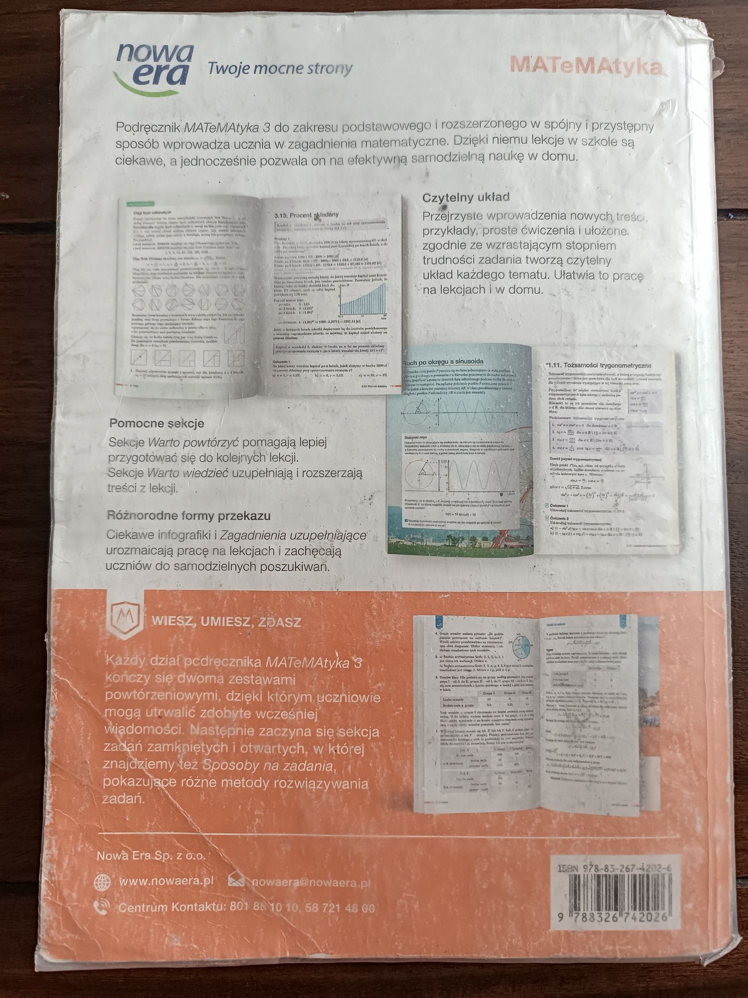 Podręczniki informatyka na czasie 3 matematyka rozszerzona nowa era