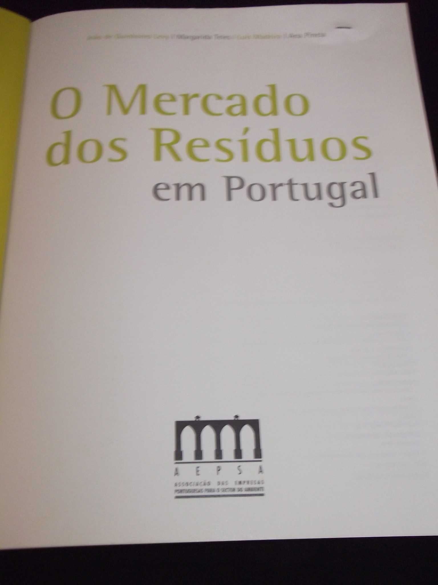 Livro O Mercado dos Resíduos em Portugal AEPSA