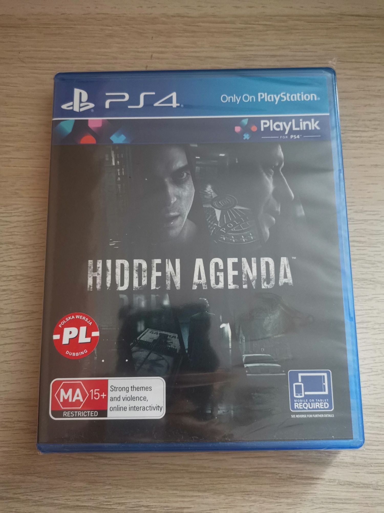 Hiden Agenda nowa w foli ps4 PlayStation 5