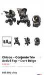 Vendo Trio Activ3 Top da Chicco – Dark Beige