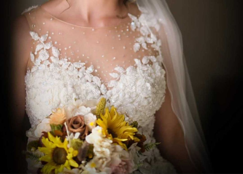 Vestido de noiva estilo Micaela Oliveira