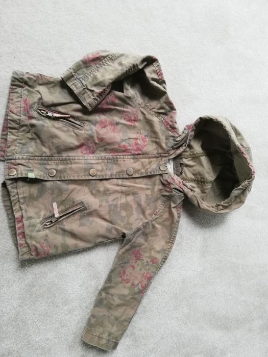 Zara moro parka 86 92 kurtka kurteczka przejsciowa