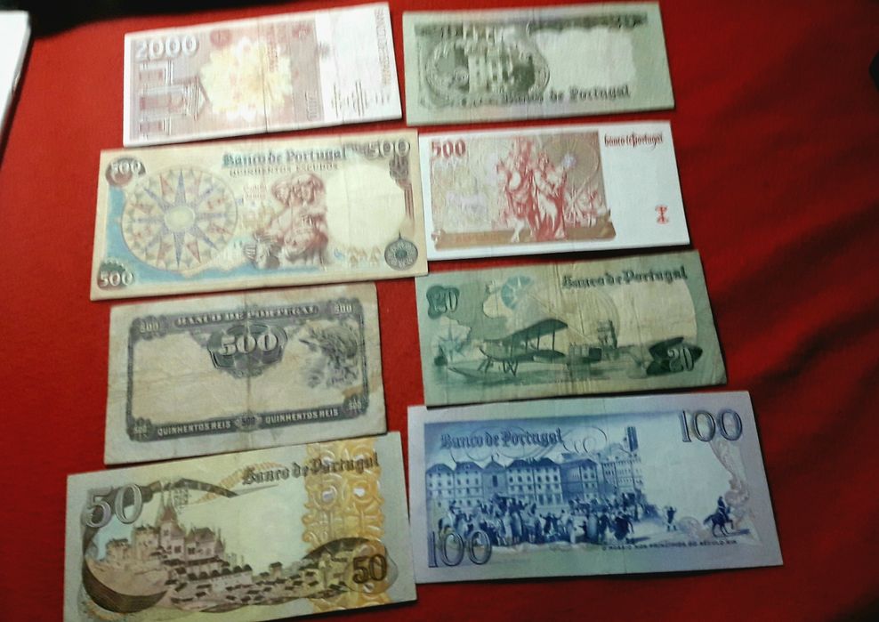 Notas antigas portugueses de coleção, oportunidade