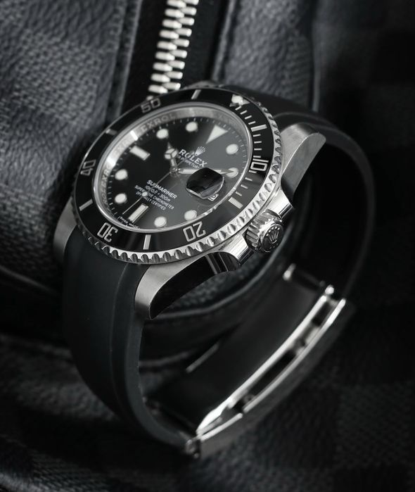 Pasek gumowy RubberB do Rolex Submariner 126610, 124060