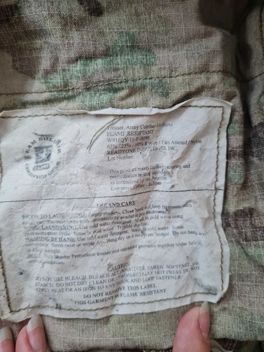 Spodnie Medium Regular mundur US Army Multicam ACU OCP scorpion