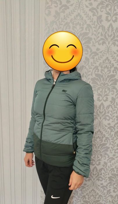 Продам фірмовий двостороній пуховик NIKE!У відмінному стані!!!