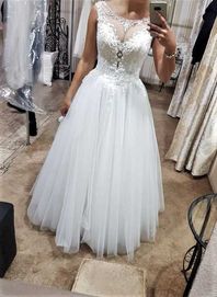 Suknia Ślubna 'Relevance Bridal' - Rozmiar 38 / Kolor Ivory