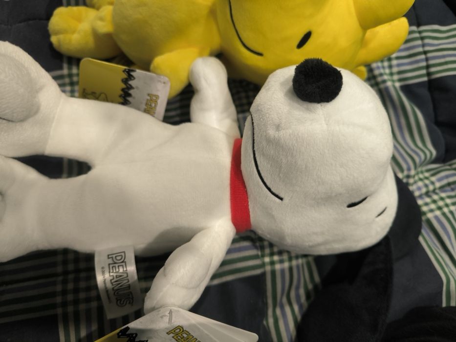 Coleção completa dos peluches da coleção Snoopy / peanuts do auchan