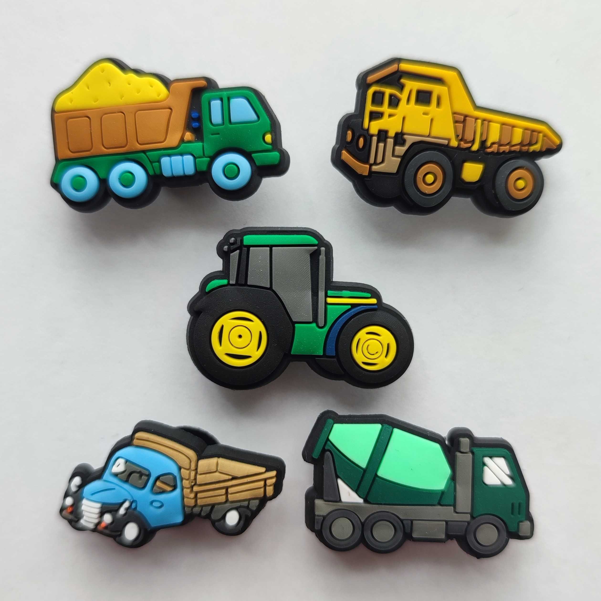 Przypinki do butów crocs prezent AUTA TRAKTOR CIĘŻARÓWKA CYSTERNA