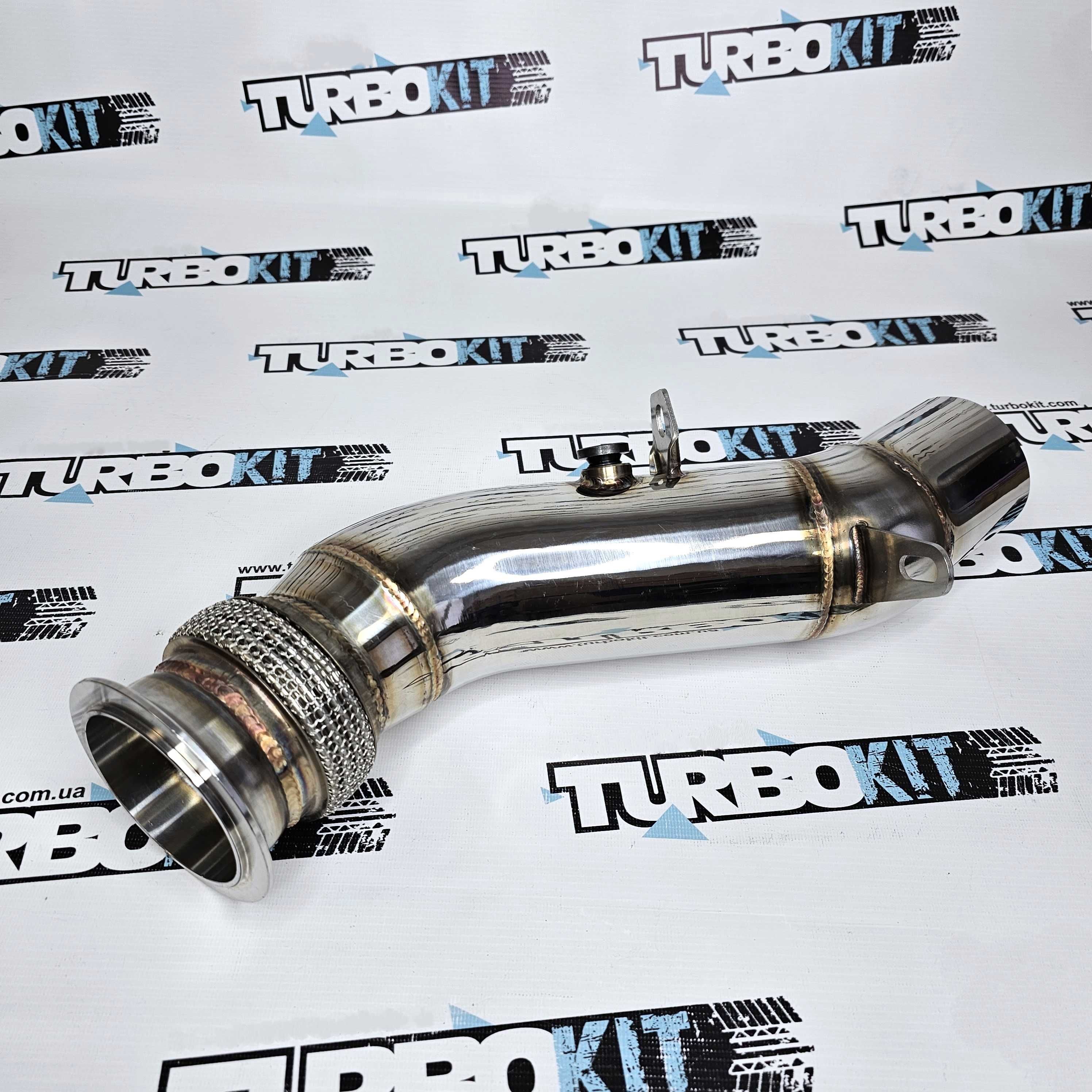 ДаунПайп на BMW N55 E82 E84 E88 E90 E91 E92 E93 f25 f26