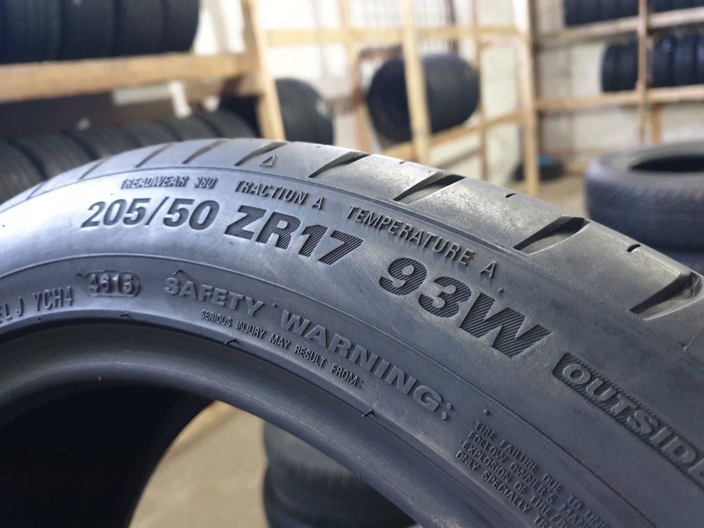 Літні шини KUMHO 205/50 R17 резина Р17