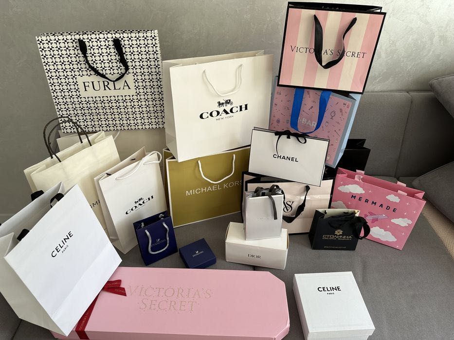 Брендовий пакет (Kors, Furla, Coach, Dior, Mexx, Victoria’s Secret)