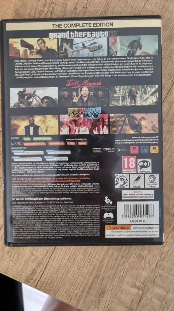 Grand theft auto 4 the complete edition
