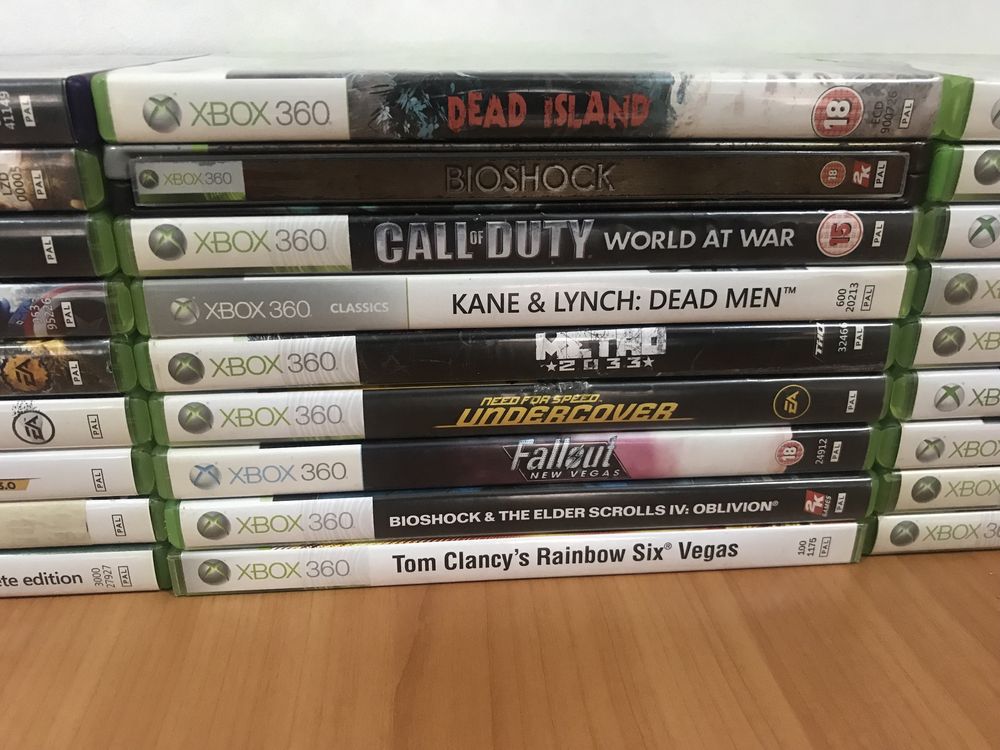 Лицензионные игры диски XBOX