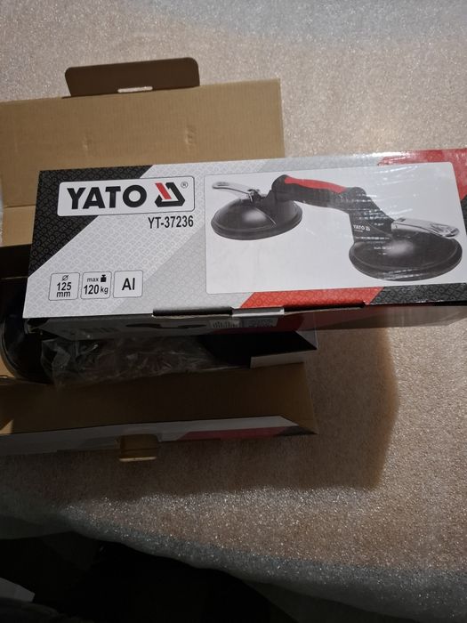 Подвійна вакуумна присоска 1 шт. для скла YATO YT-37236.