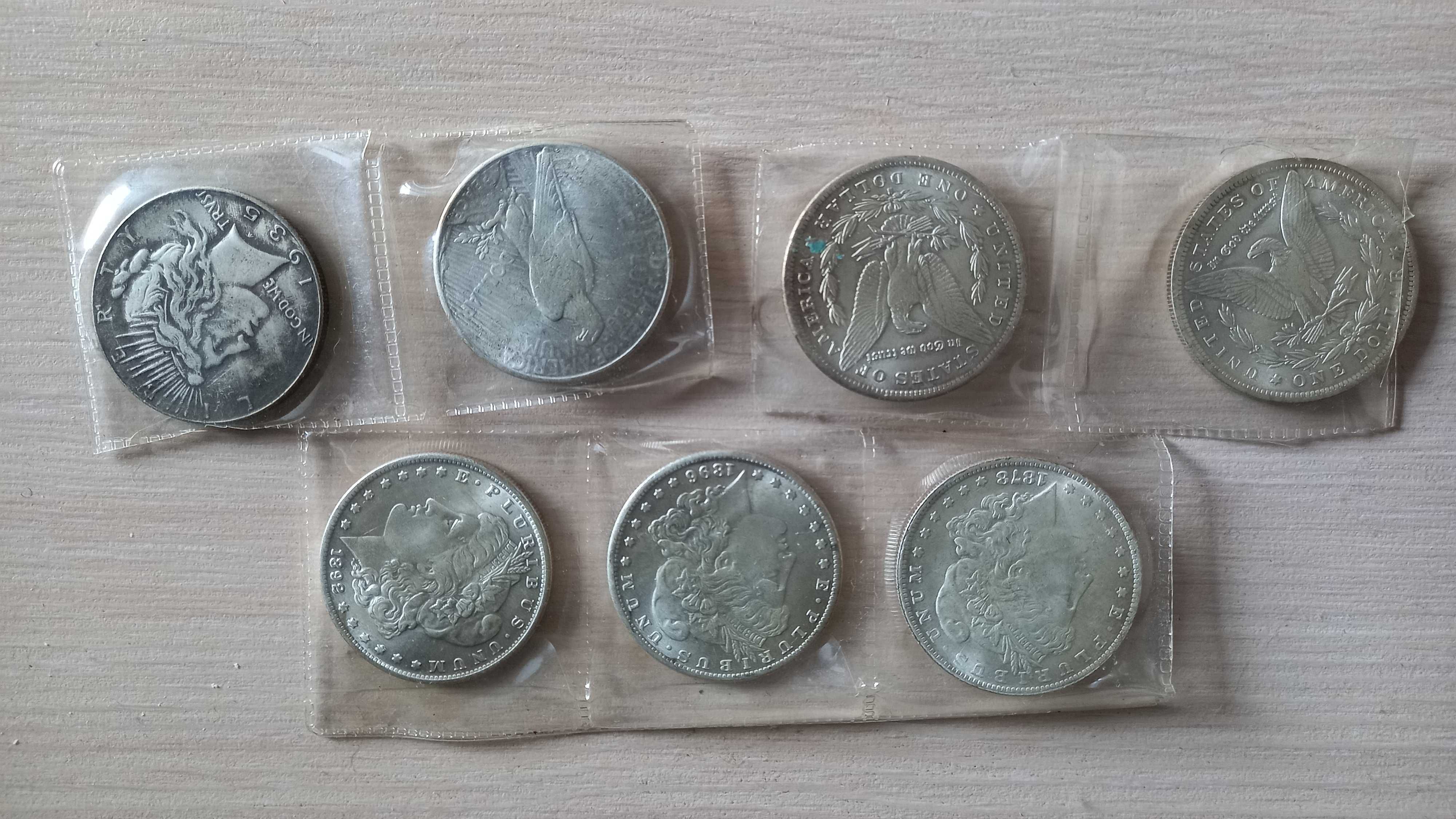 Сувенірна монета 1 Morgan Dollar «Моргановский доллар» різні роки