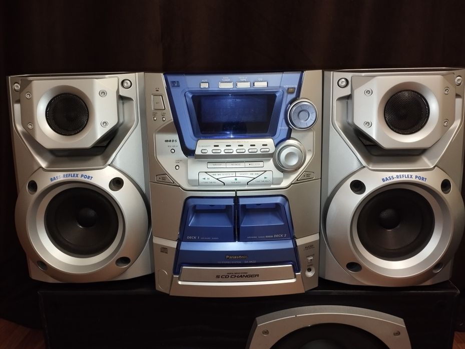 Продам музыкальный центр Panasonic sa-ak 22