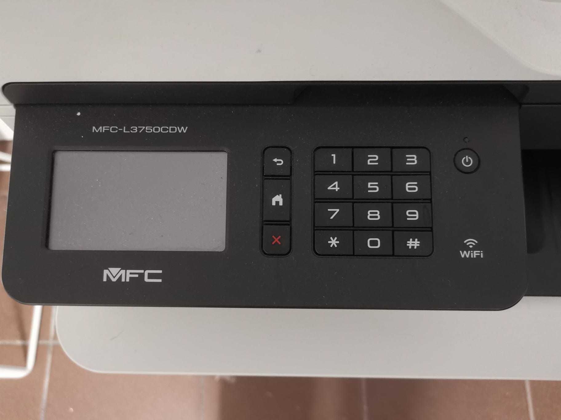 Drukarka Brother MFC-L375CDW z 5 tonerami i pojemnikiem na zużyty tusz
