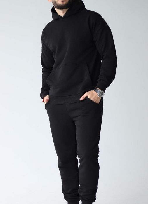 Чоловічий костюм з худі без флісу