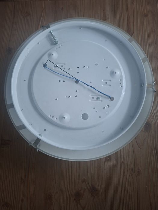 Plafon, lampa sufitowa 40 cm. Szkło mleczne matowe