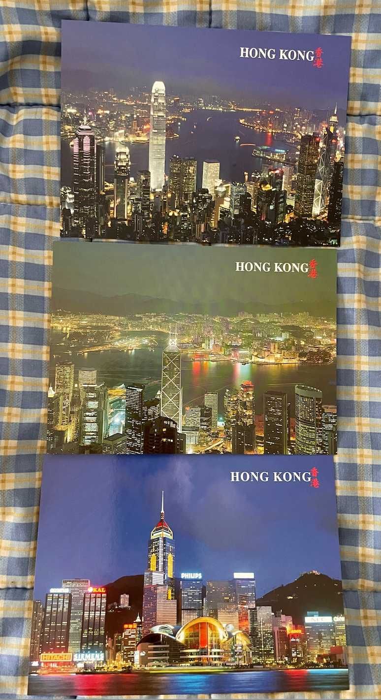 Postais de Hong Kong