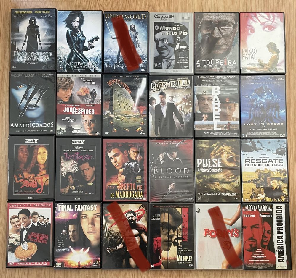 DVDs e Blu-ray’s