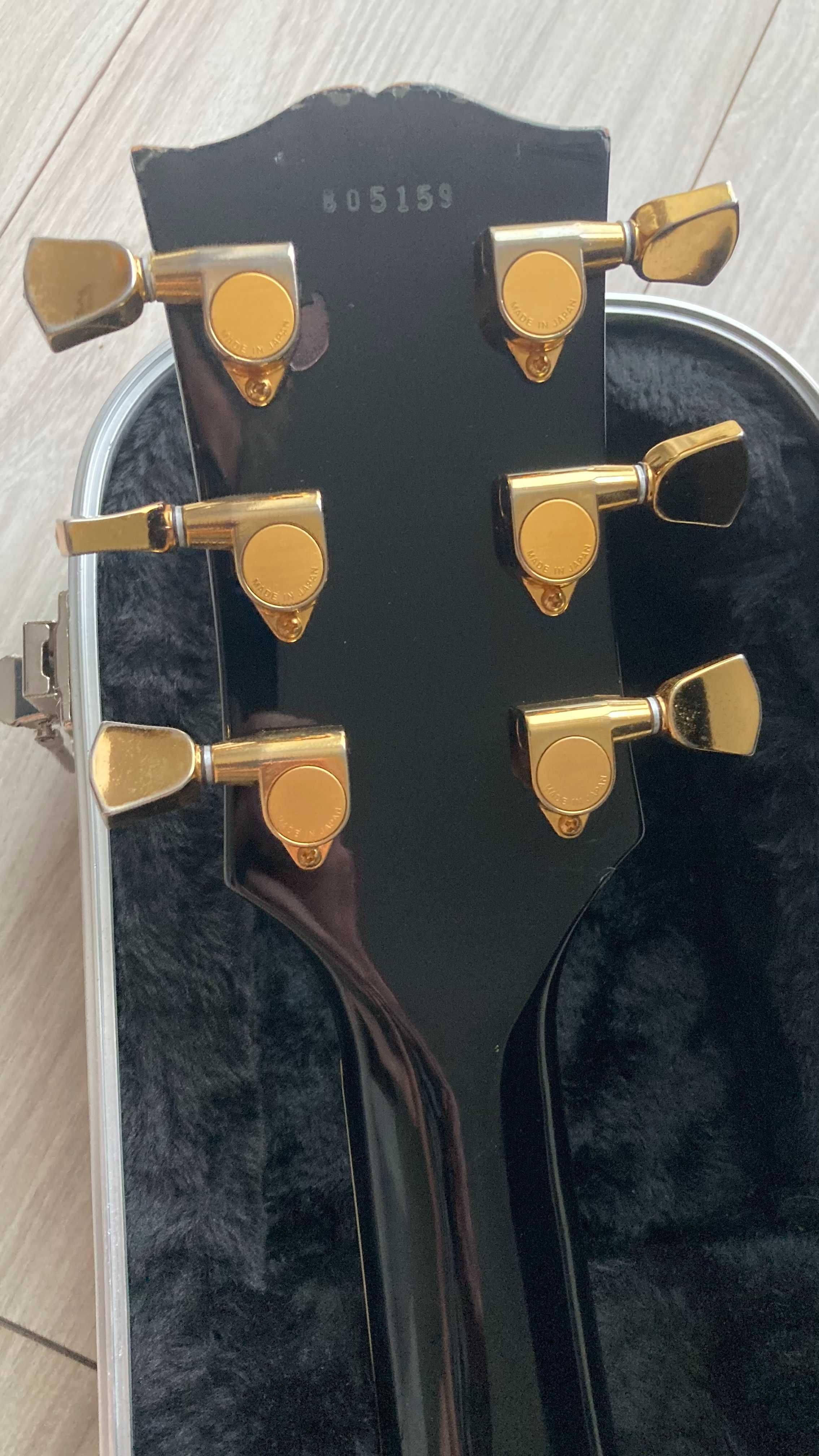Gitara ORVILLE LES PAUL Black Beauty made in Japan  + Duesenberg TM85G