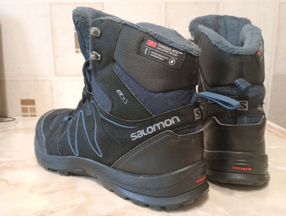 Мегатеплые Зимние Термо Ботинки Salomon 41-42 p Thinsulate+Waterproof