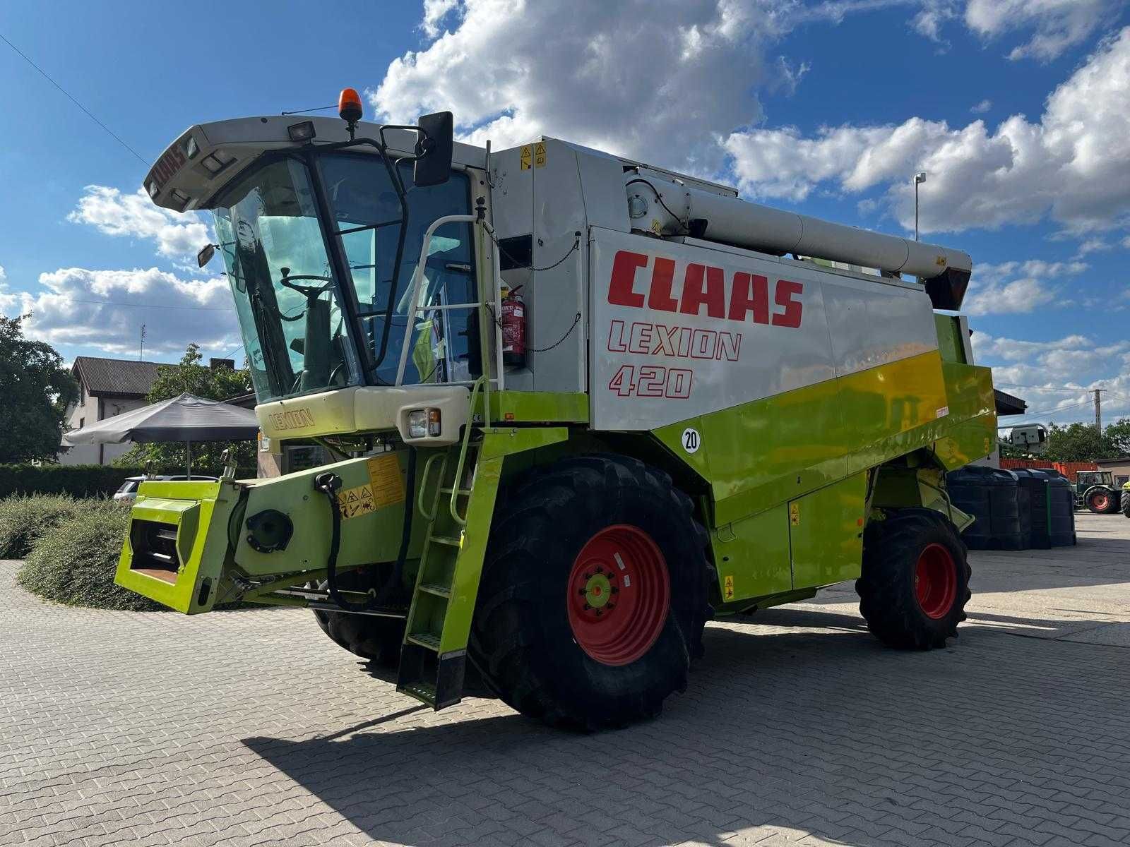 Cena 219.000,- PLN netto, Claas Lexion 420, C600 stół do rzepaku