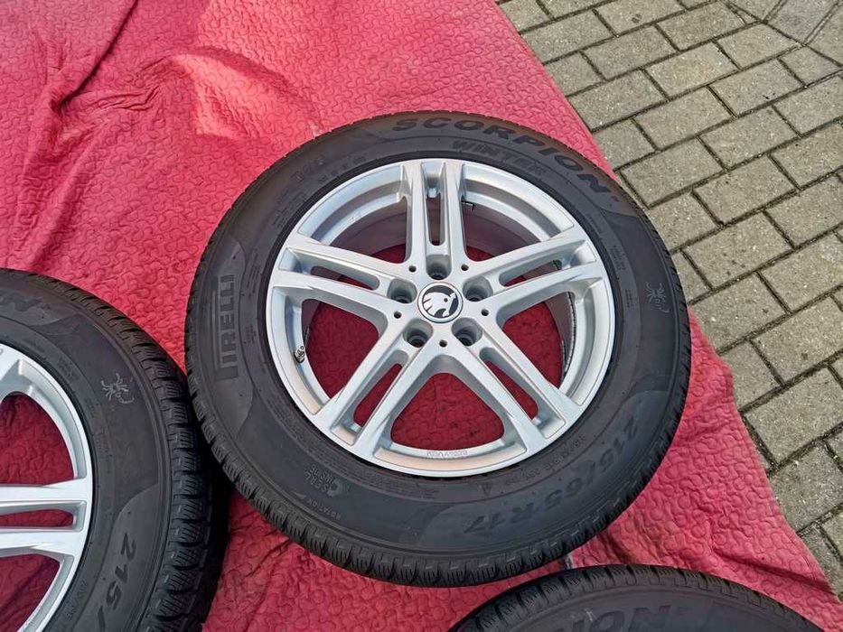 KOŁA zima 17' SKODA KODIAQ ET36 - 5x112 - 215/65/17 Pirelli