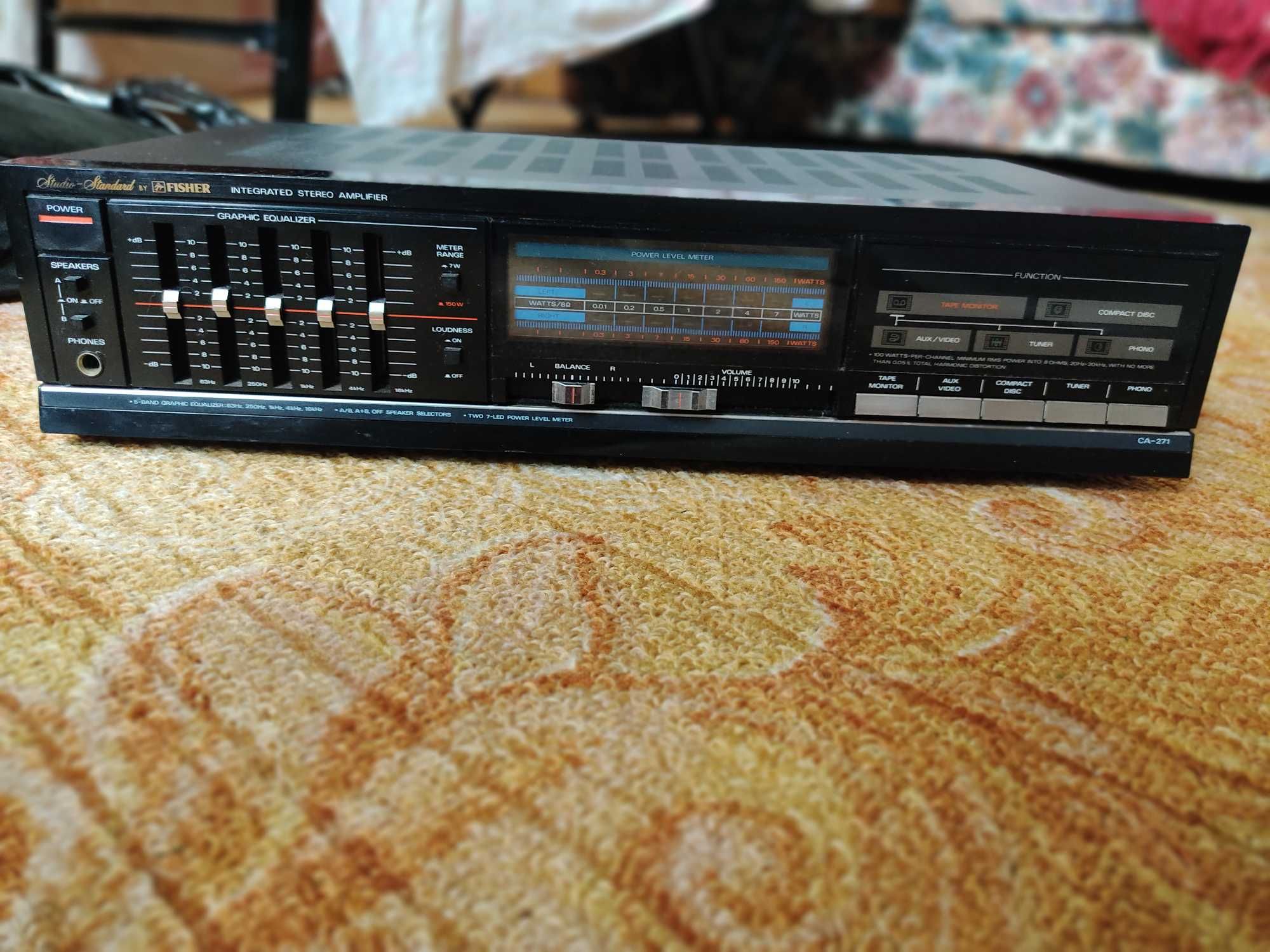 Усилитель Amplifier Fisher CA-271