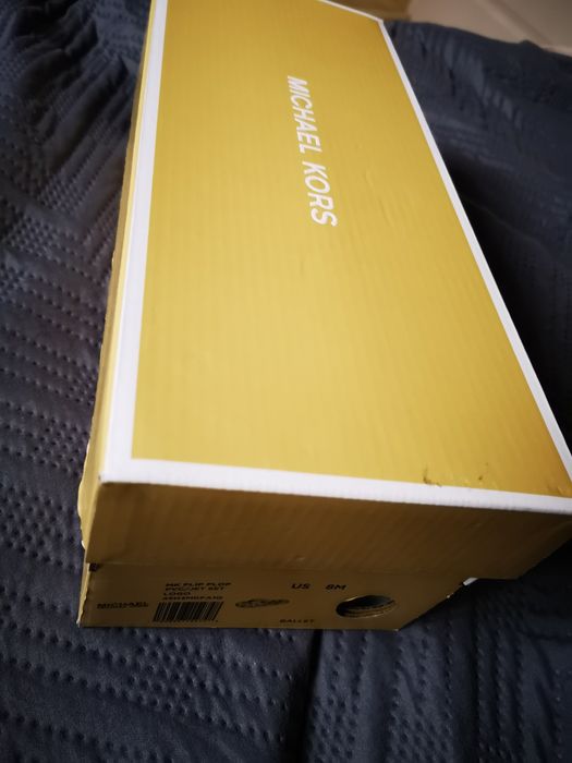 Klapki Michael Kors z USA w kartonie