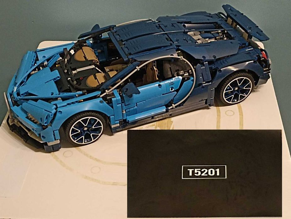 Klocki Lepin Bugatti Chiron - jak Lego Technic 42083 (1:8) + opcja RC