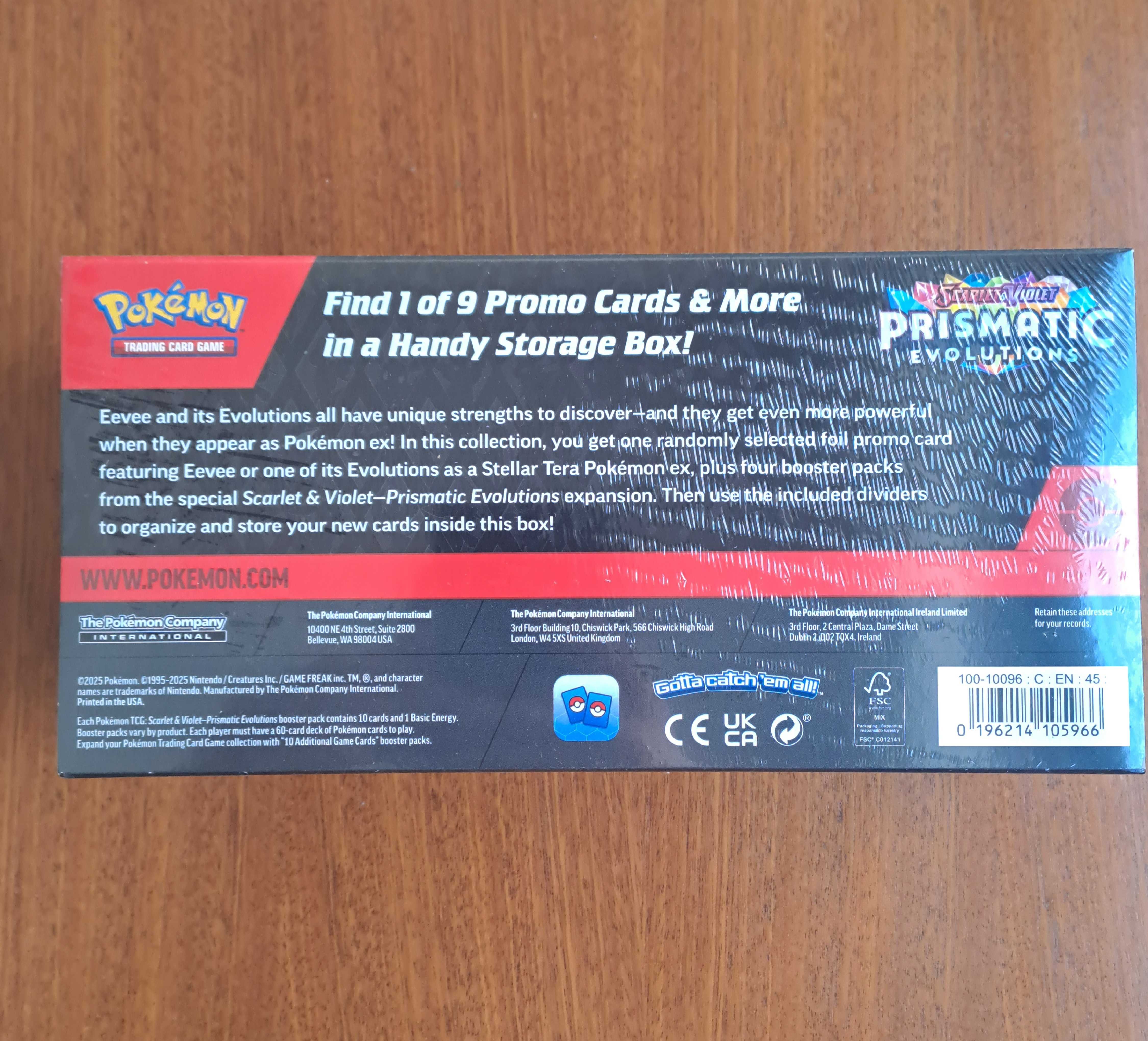 Pokémon "Prismatic Evolutions" - Surprise Box