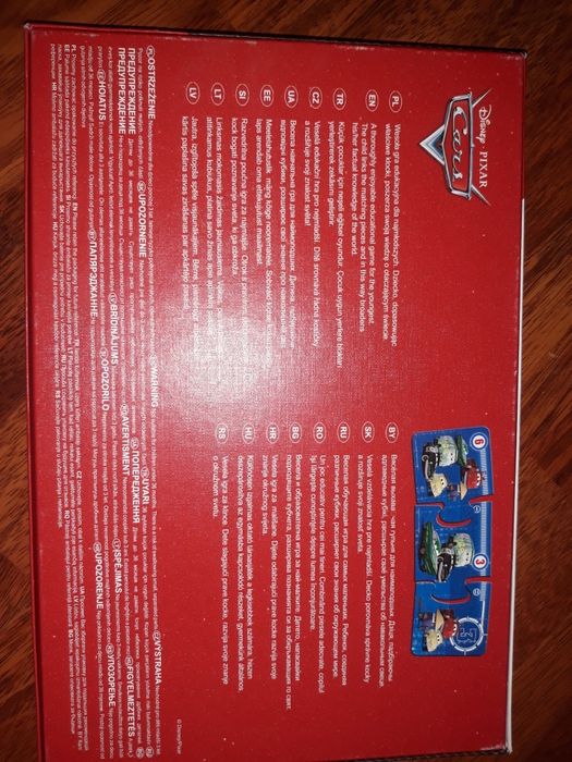 Gra układanka puzzle Trefl Cars Auta 00760 2+2 liczby liczenie