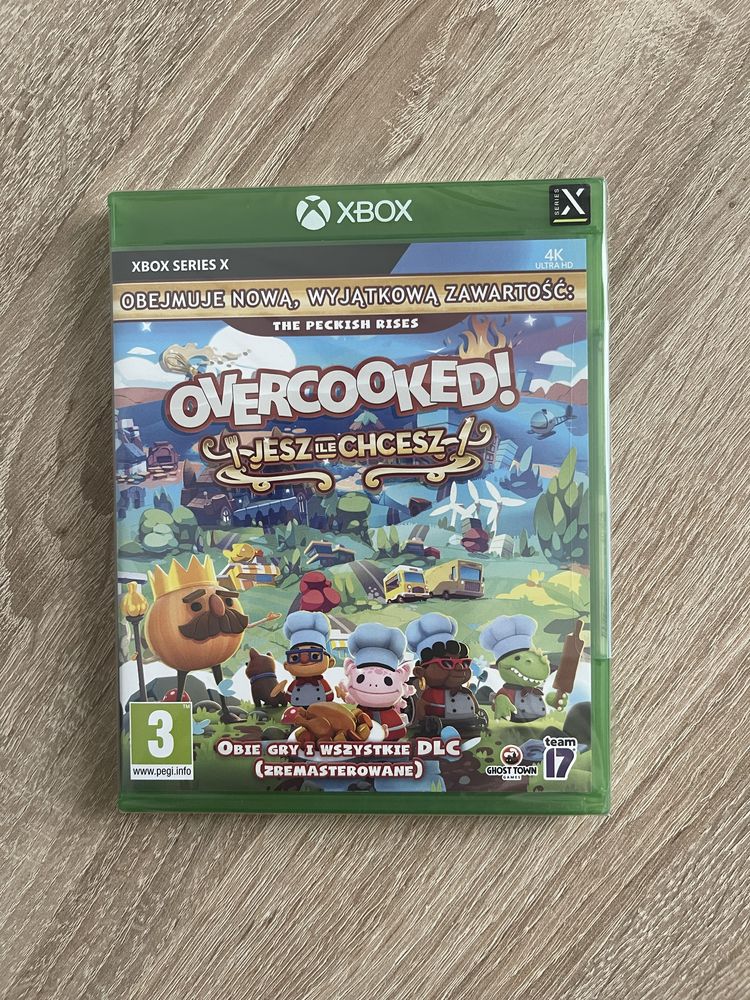 Overcooked Jesz Ile Chcesz Xbox Series X nowa w folii polska wersja