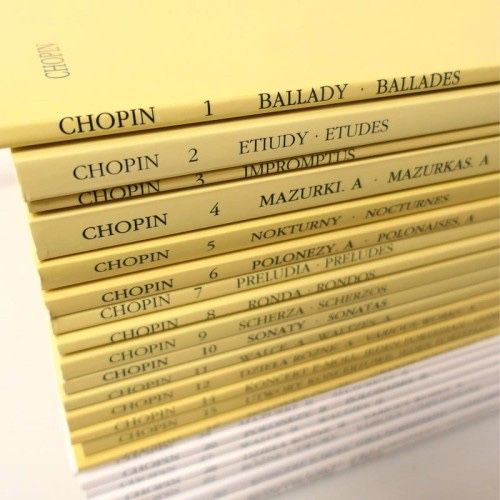 F. Chopin Wydanie Narodowe komplet wszystkich tomów