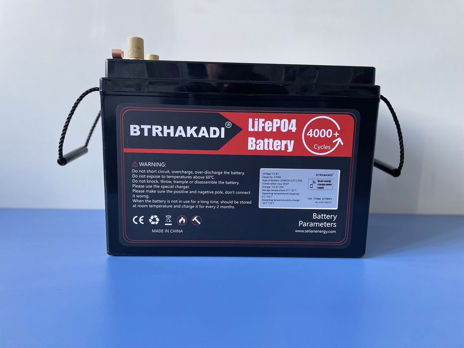 ДБЖ HAKADI. LiFePO4 . Якість, що працює роками. 12 В. 100-170-200Ач.