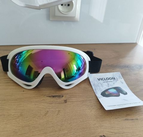 Gogle narciarskie UV400 okulary narciarskie damskie męskie dziecięce