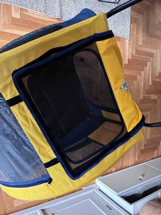 HAFENBANDE Przyczepka rowerowa i wózek dla  dużego psa  Cabby L