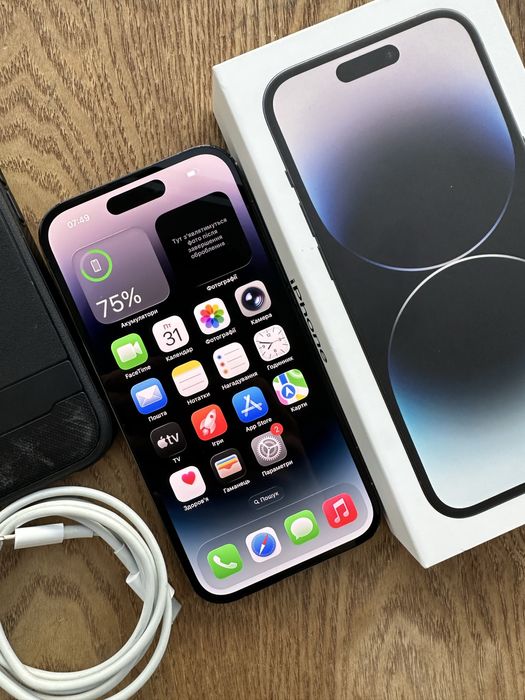 Apple IPhone Айфон 14 Pro 128ГБ Black, Неверлок, Оригінал