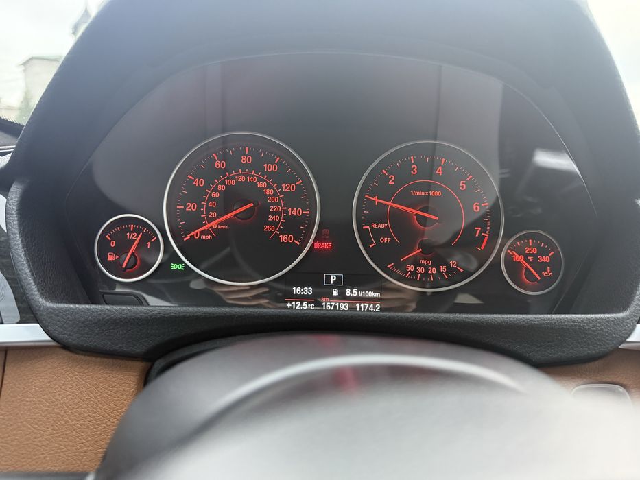 BMW 335 f30 задний привод