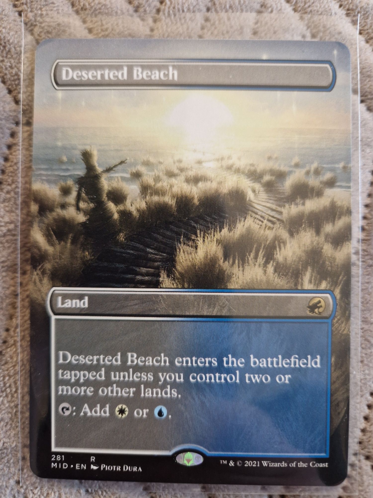 Magic the gathering mtg Deserted beach