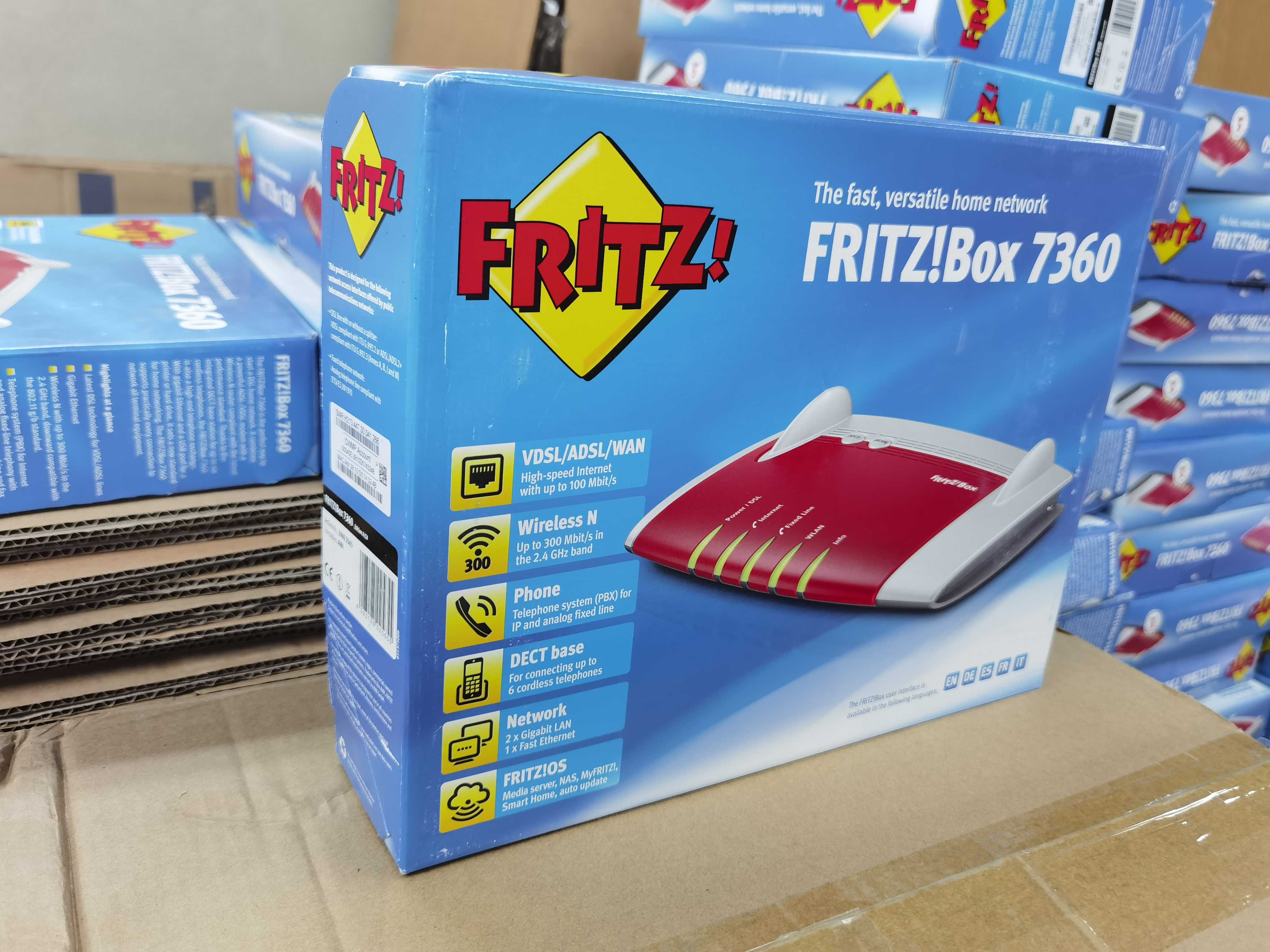 Роутер Fritz Box 7360 Гігв=абітний новий.