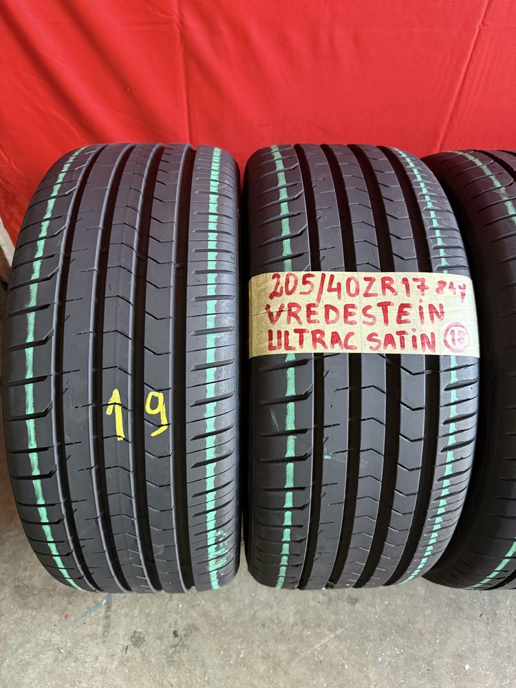 Pneus 205/40/17 Vredestein como novos todos iguais