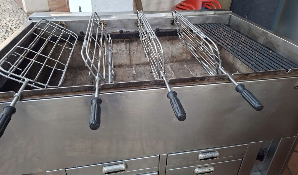 Grelhador rotativo industrial