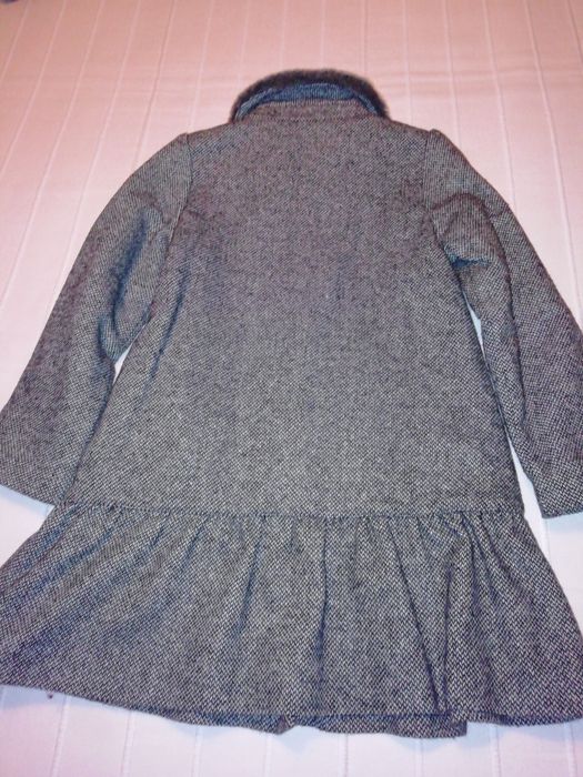 Casaco KENZO de fazenda de menina bordado