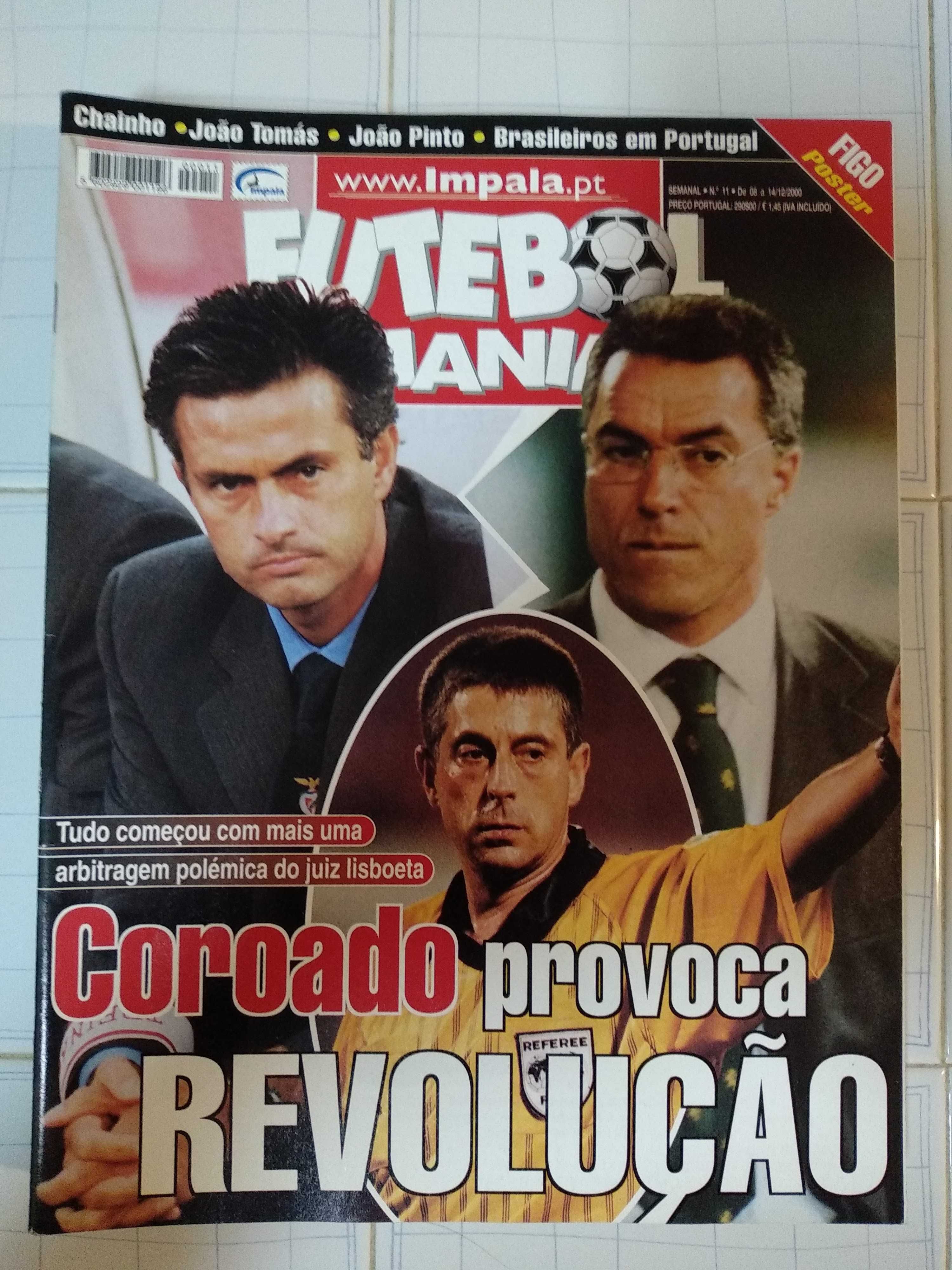 Futebol Mania (Revistas de Futebol - 1999/2000 - Impala - Portugal)