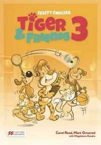 Tiger & Friends 3 WB + kod Student's App MACMILLAN - Carol Read, Mark