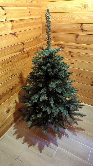 Choinka Sztuczna Premium 120cm JAK ŻYWA Świerk Kaukaski Gęsta